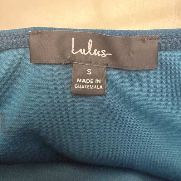 Lulus “Forever My Girl” body con mini dress - size S - team blue - Picture 4 of 7